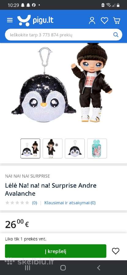 Na na surprise lėlės - nuotraukos Nr. 9