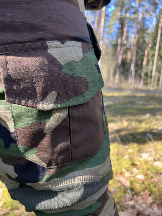Taktinės woodland kelnės - nuotraukos Nr. 9