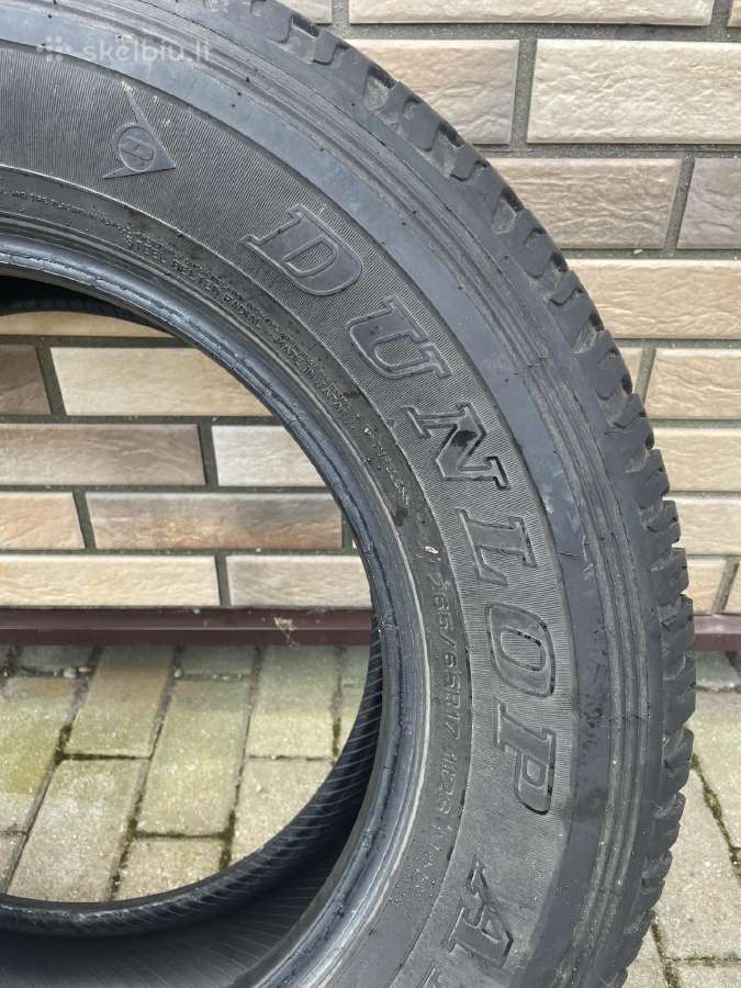 Geros naudotos padangos Dunlop - nuotraukos Nr. 2