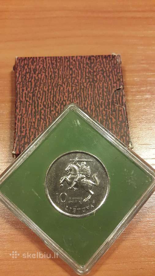 Perku 1993 ir 1994 m Lb 10 lt monetas - nuotraukos Nr. 2