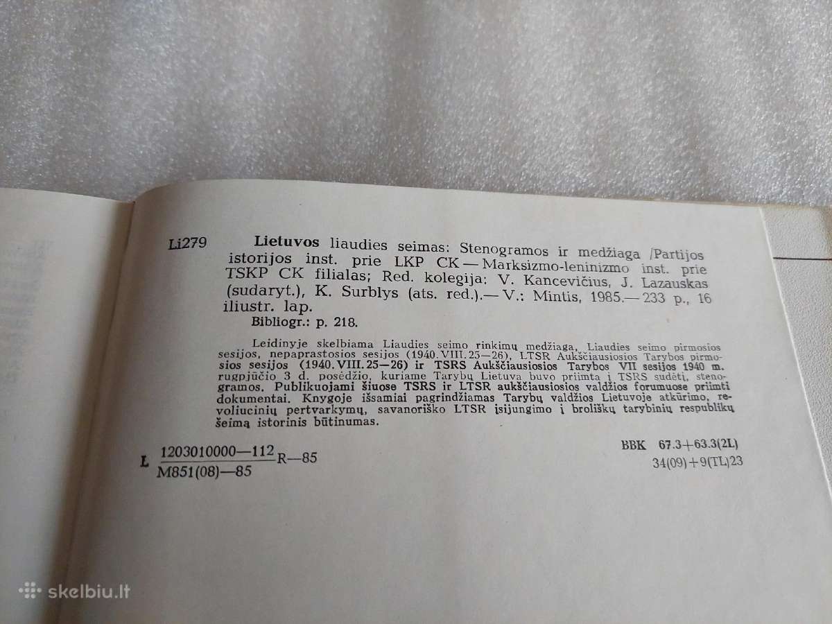 Lietuvos liaudies seimas - nuotraukos Nr. 3