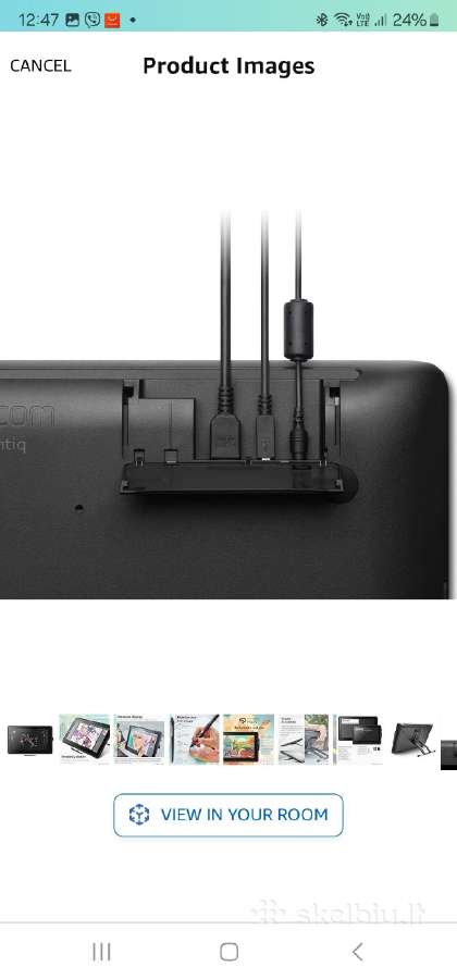 Piešimo planšetė Wacom Ekrano 22" - nuotraukos Nr. 9