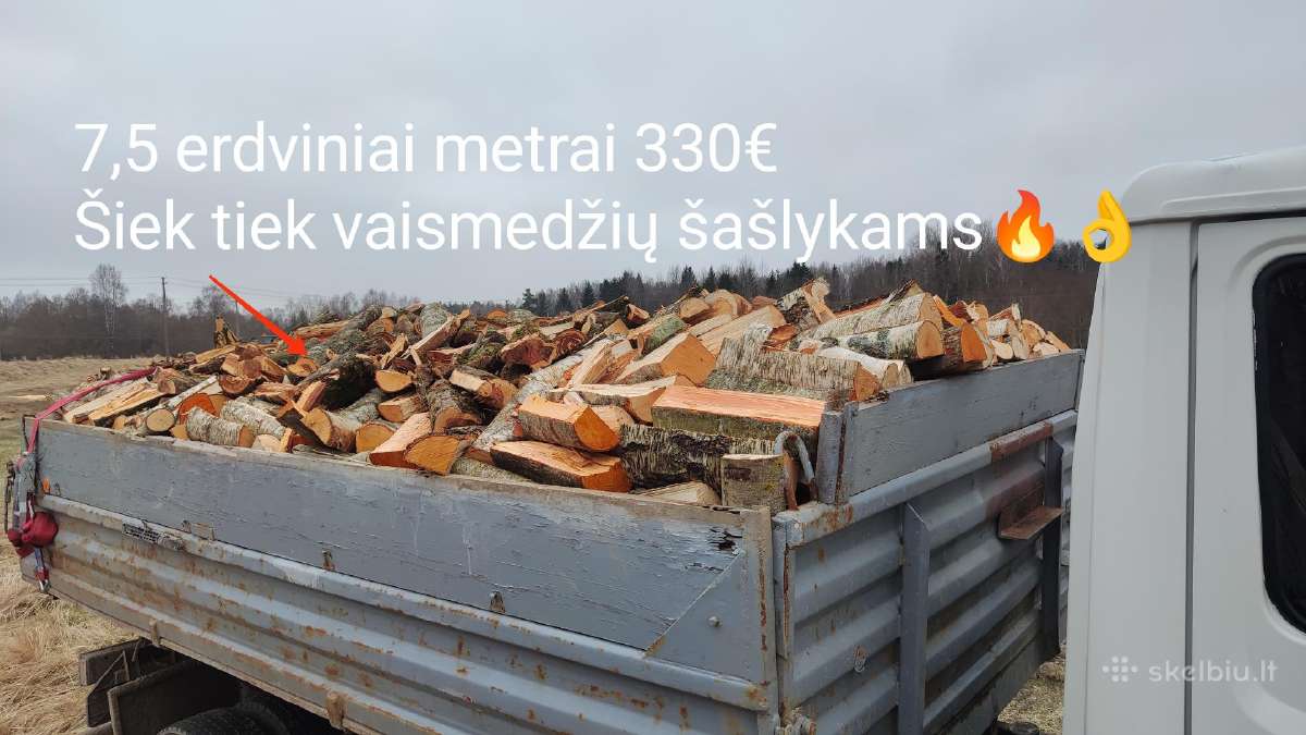 Skaldytos mišrios malkos - nuotraukos Nr. 3