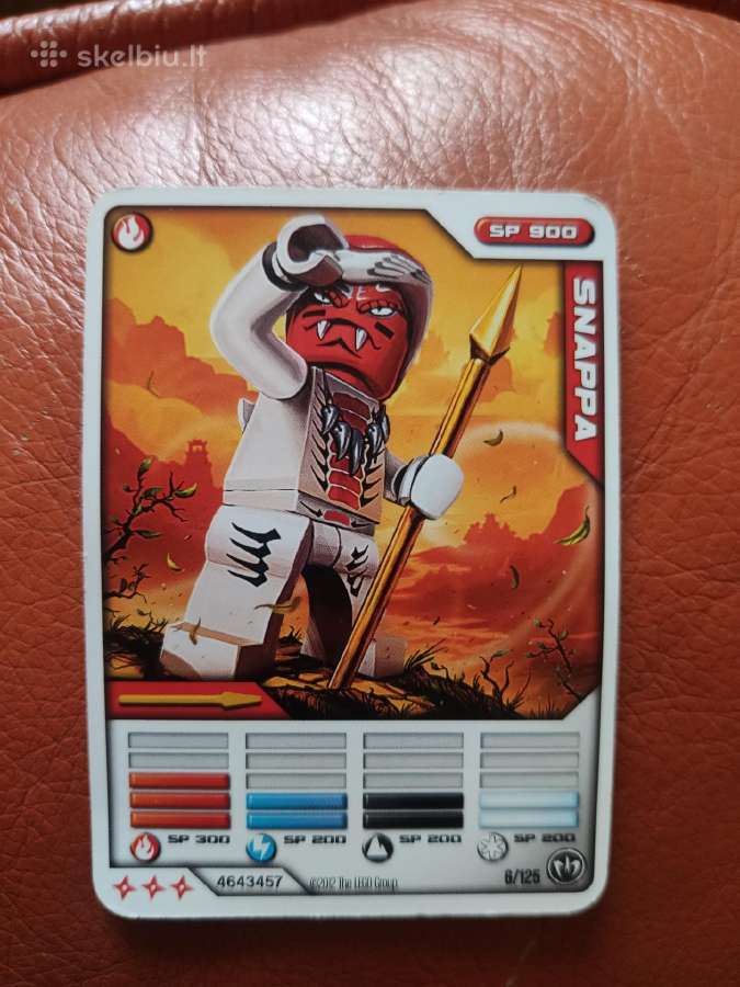 Lego ninjago kortelės 10 vnt. - nuotraukos Nr. 8