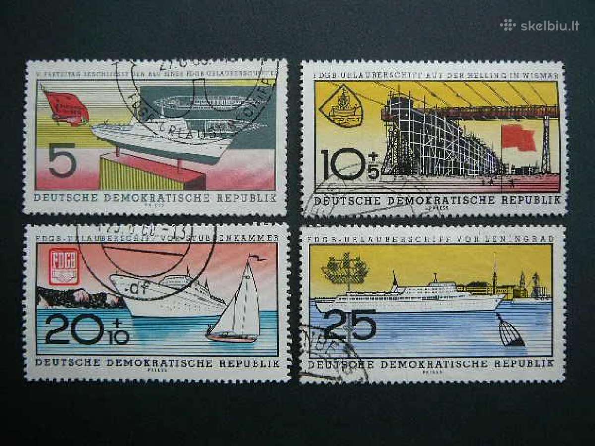 Laivai Vokietija Dem. 1960 vdm768a
