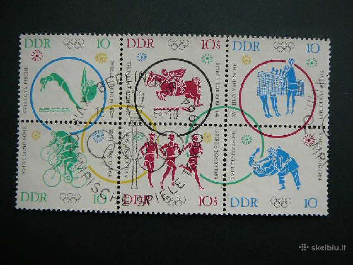 Olimpines vasaros Vokietija Dem. 1964 vdm10398a