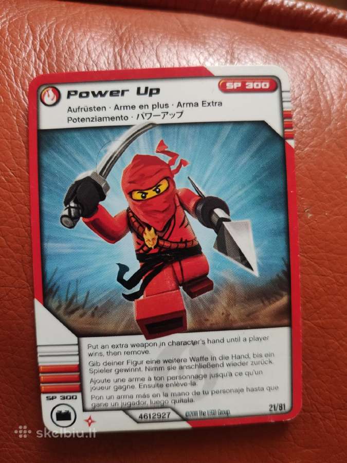 Lego ninjago kortelės 10 vnt. - nuotraukos Nr. 2