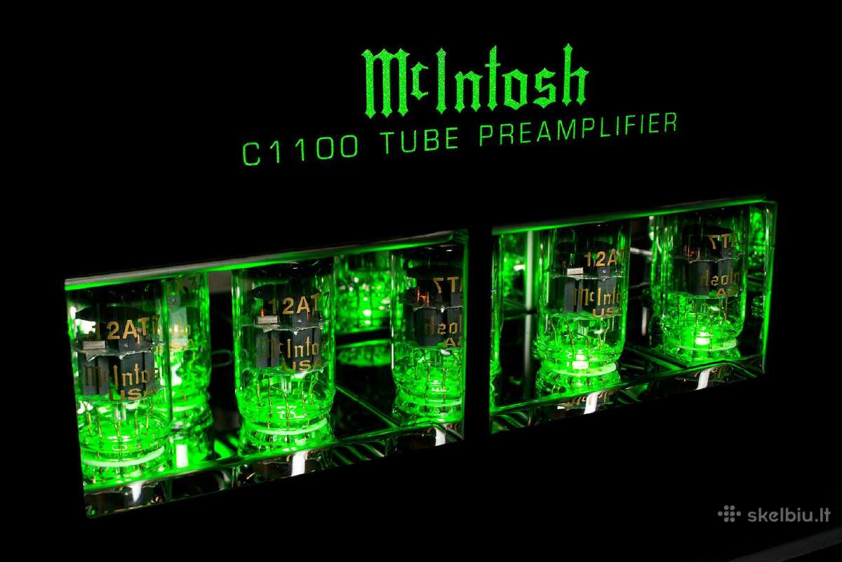 Mcintosh C1100 tube Pre-amp C1100c +C1100t - nuotraukos Nr. 2