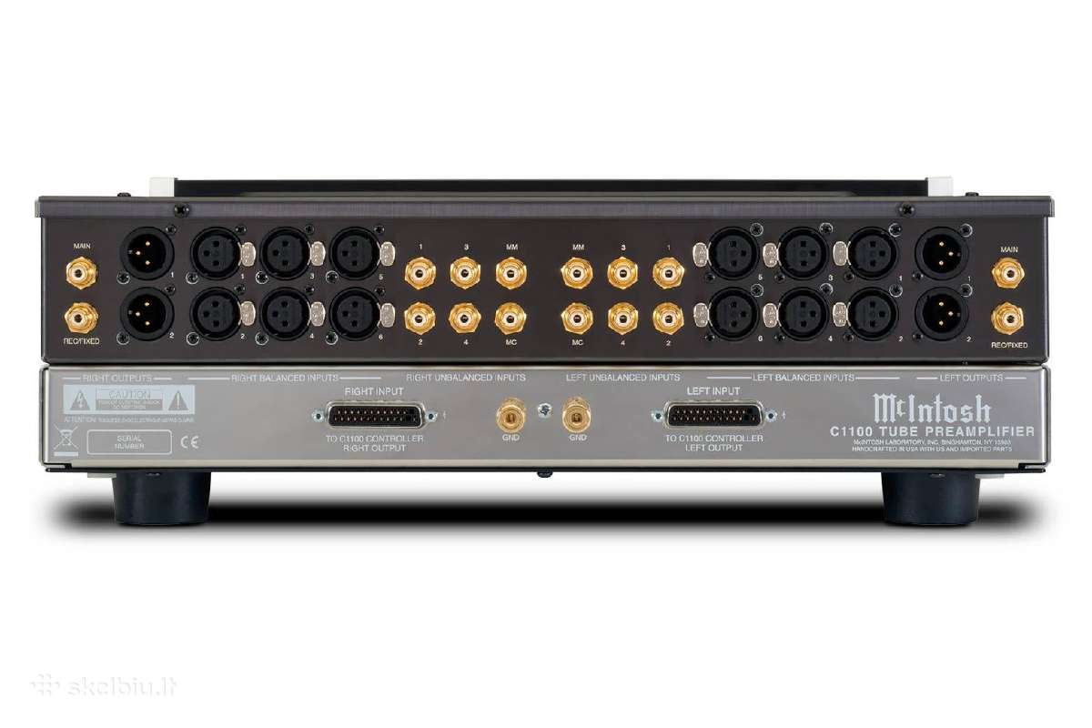 Mcintosh C1100 tube Pre-amp C1100c +C1100t - nuotraukos Nr. 3
