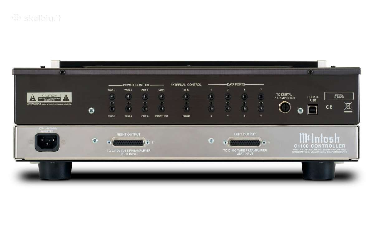 Mcintosh C1100 tube Pre-amp C1100c +C1100t - nuotraukos Nr. 4