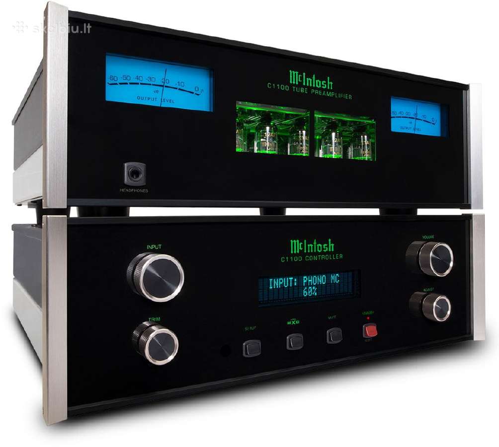 Mcintosh C1100 tube Pre-amp C1100c +C1100t