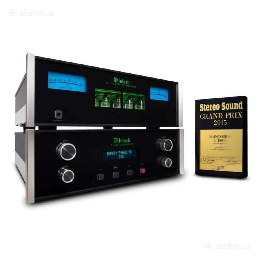 Mcintosh C1100 tube Pre-amp C1100c +C1100t - nuotraukos Nr. 6