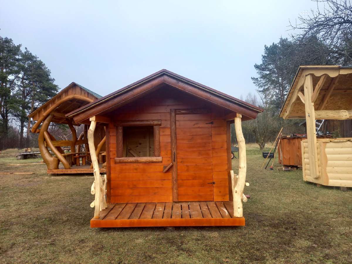 Vaikų žaidimų nameliai/aikštelės - nuotraukos Nr. 19