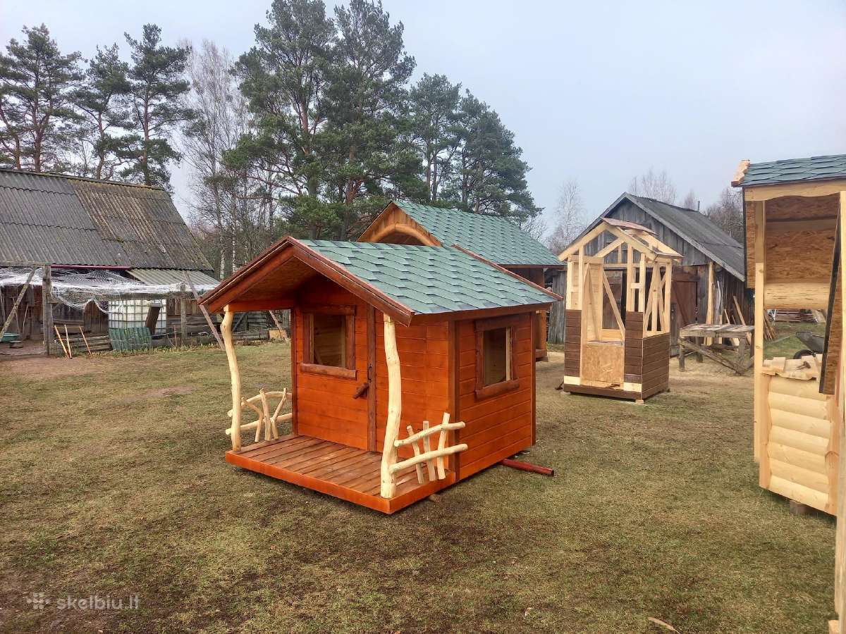 Vaikų žaidimų nameliai/aikštelės - nuotraukos Nr. 16