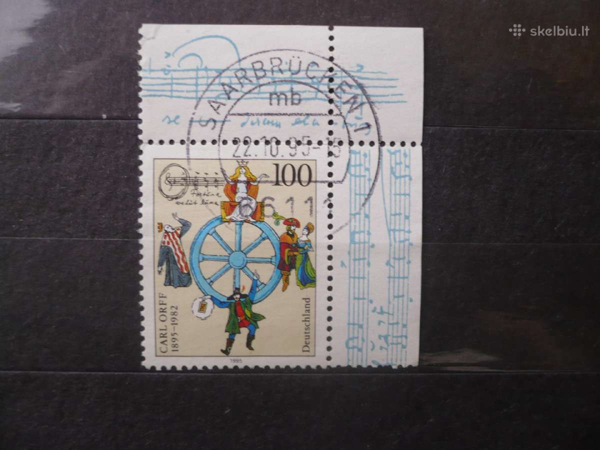 1995 100-osios kompozitoriaus Carlo Orffo gimimo
