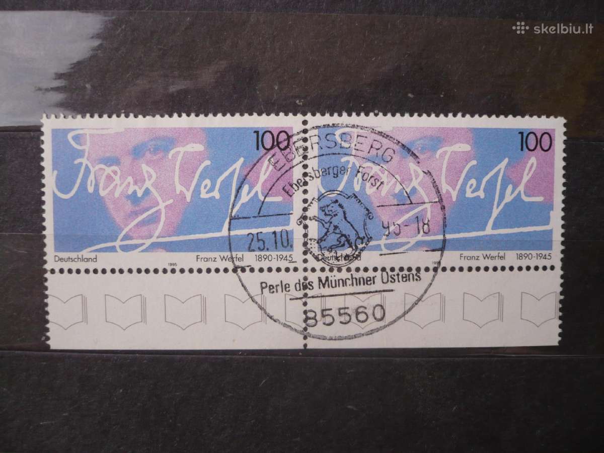 1995 m. 50-osios rašytojo Franzo Werfelio mirties