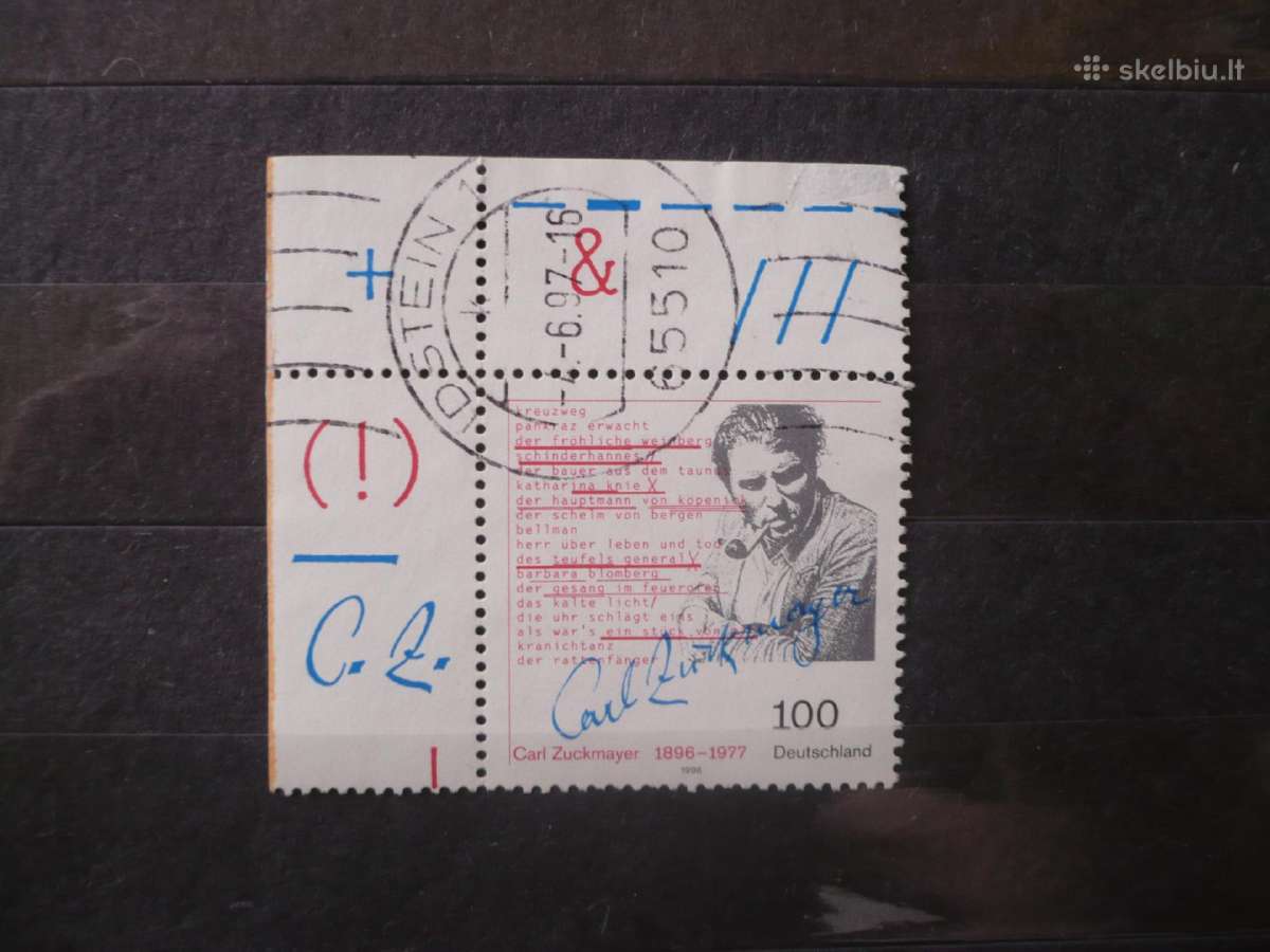 1996 m. 100-osios rašytojo Carlo Zuckmayerio