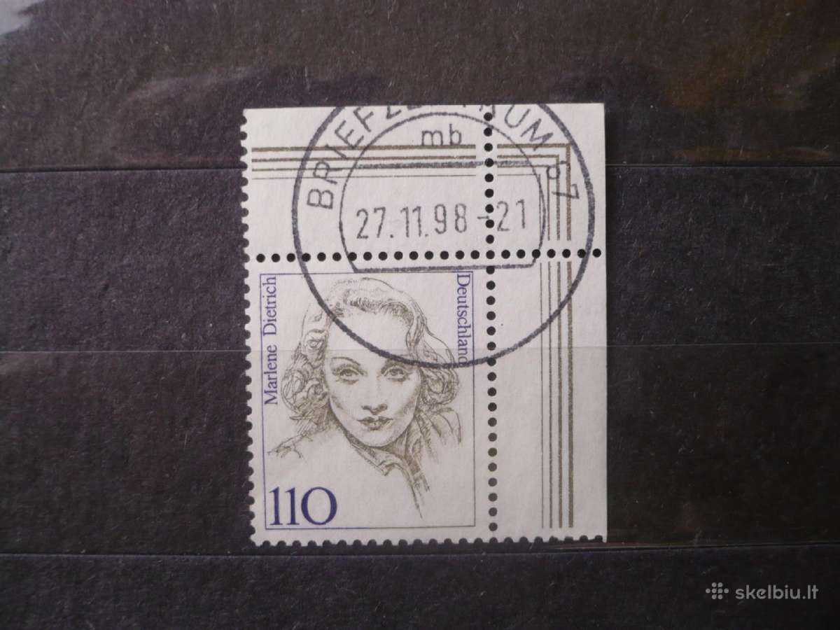 1997 Garsios moterys – Marlene Dietrich