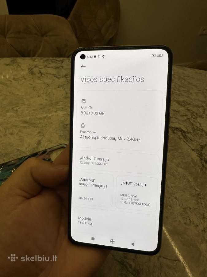 Xiaomi Mi 11 lite 5G, 11/128gb - nuotraukos Nr. 3