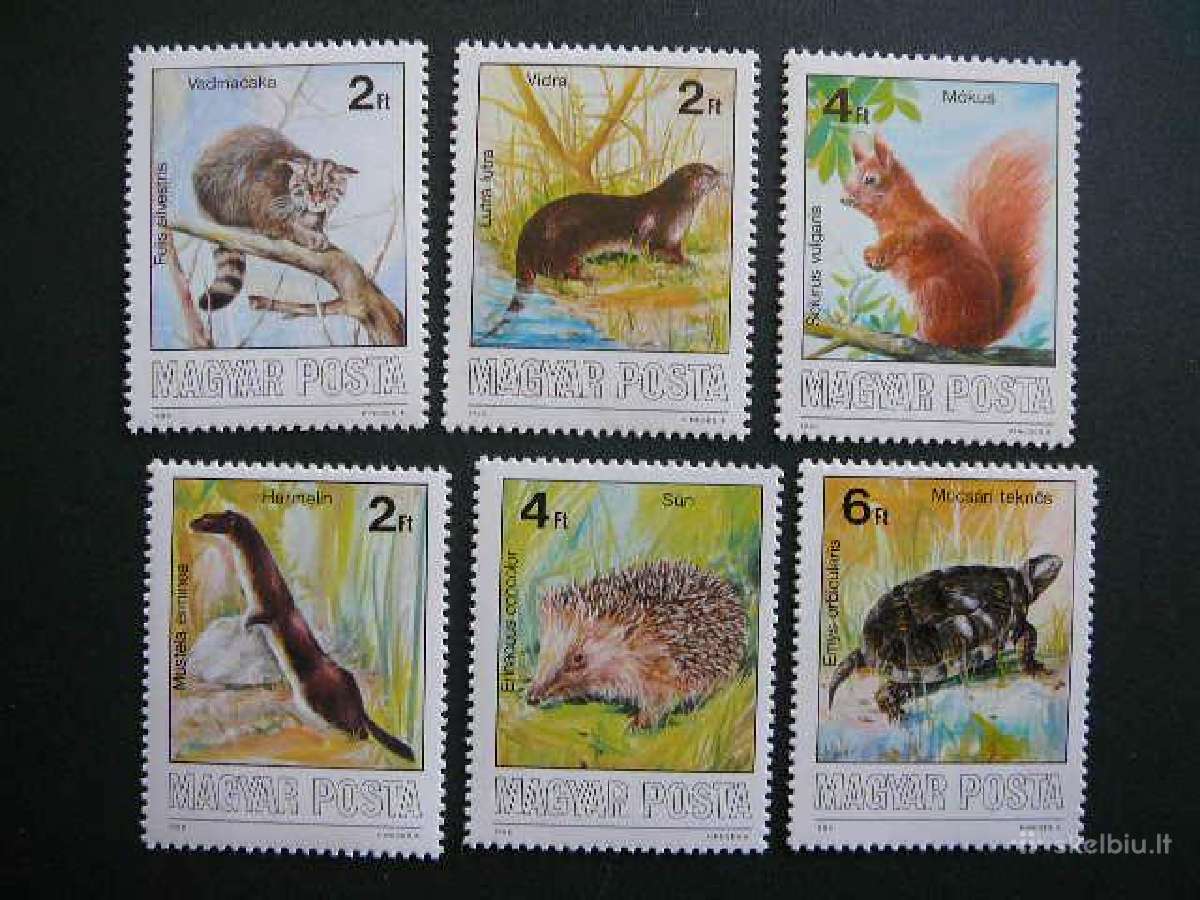 Voveres Eziai Vezliai Vengrija 1986 Mnh v3860