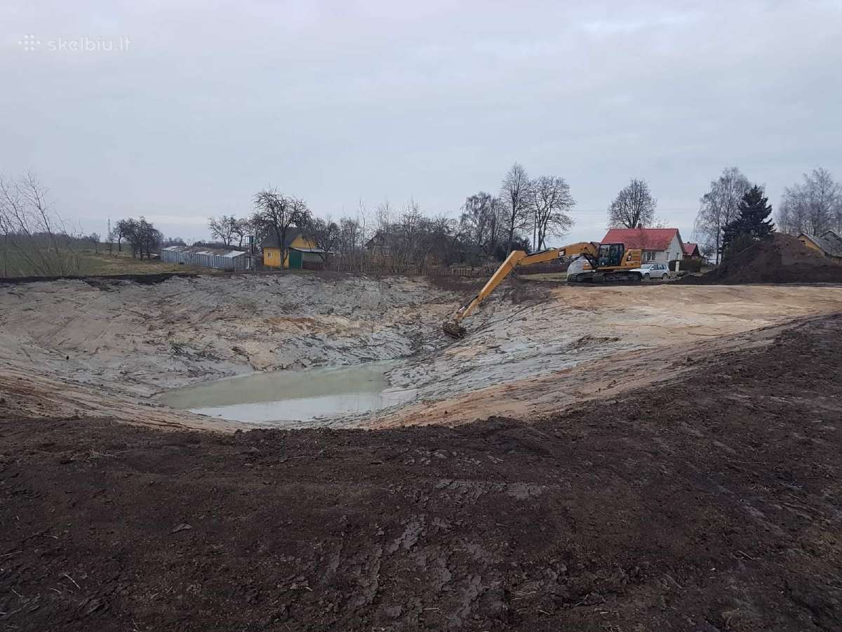 Balų prūdų tvenkinių kasimo lyginimo darbai. - nuotraukos Nr. 15