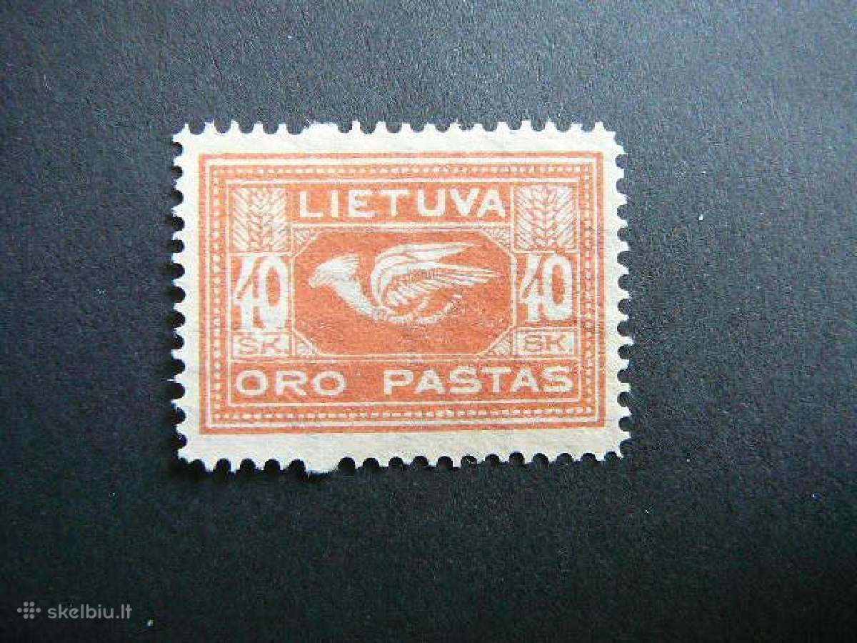 Lietuva 1921 40sk. svarus lit103sb