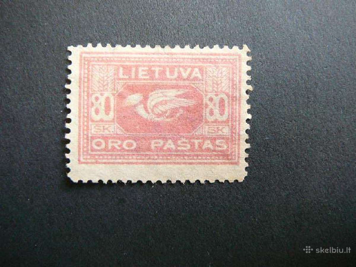 Lietuva 1921 80sk. svarus lit105sb