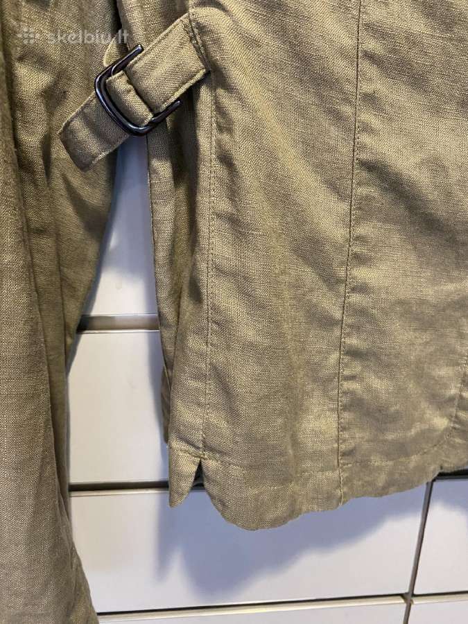 Lininis vasarinis švarkelis S dydžio - nuotraukos Nr. 8