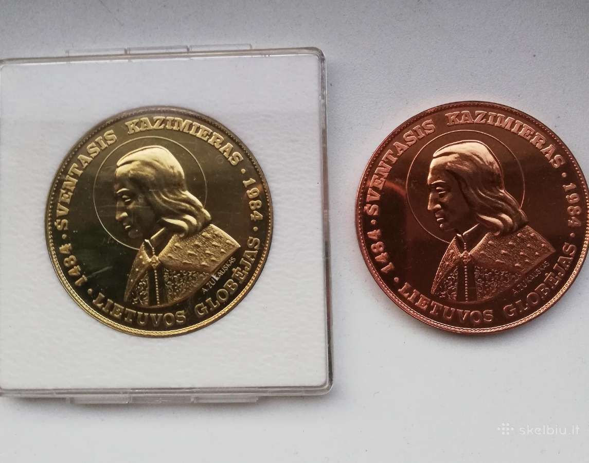 Medalis šv. Kazimieras Lietuvos globėjas 1984-1984 - nuotraukos Nr. 3