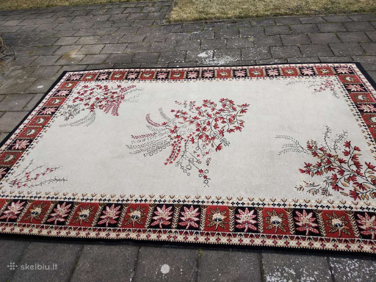 Lentvario gamybos vilnonis kilimas 2x3m