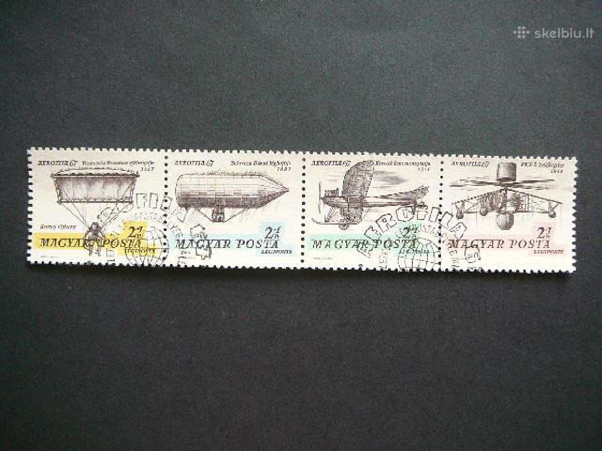 Lektuvai Parasiutai Vengrija 1967 antsp. v2317a