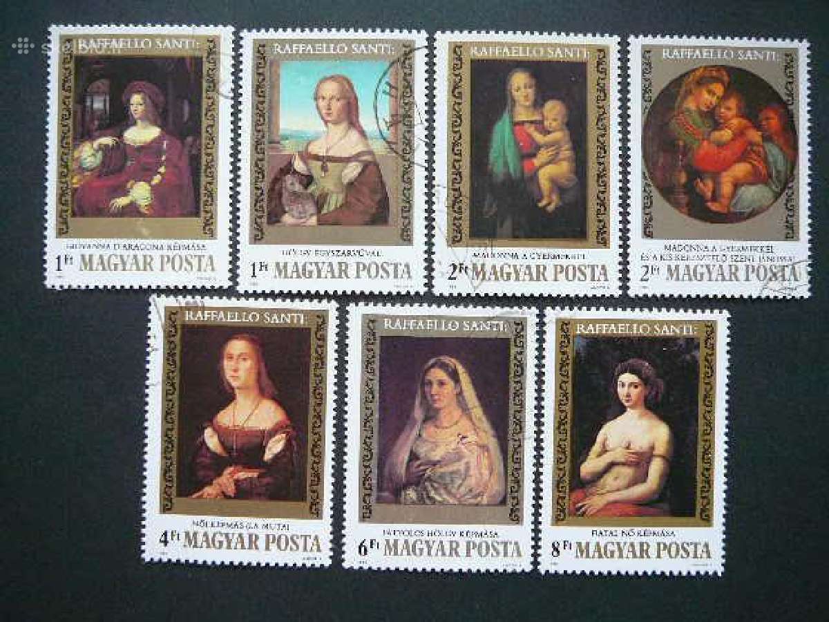 Rafaelis Daile Vengrija 1983 antsp. v3612a