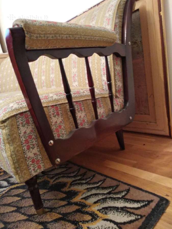 Svetainės raudonmedžio rumuniškas kompl,režans" - nuotraukos Nr. 6