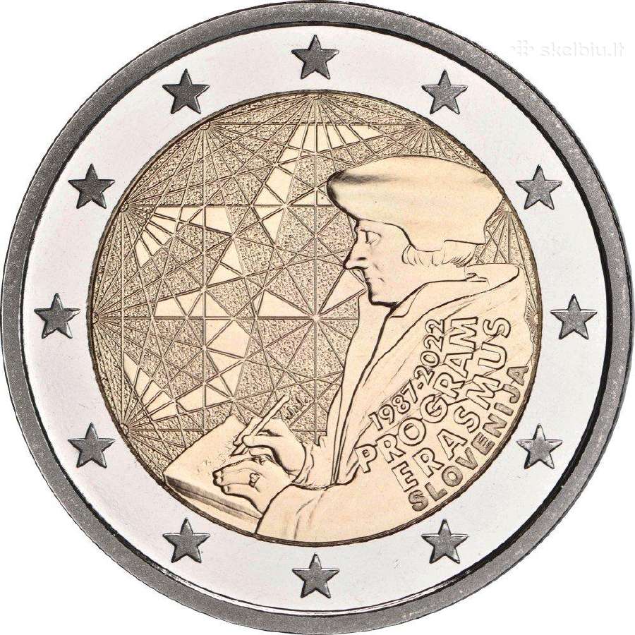 Slovėnijos proginės 2€ monetos (Unc) Atnaujintas - nuotraukos Nr. 9