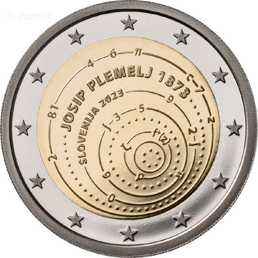 Slovėnijos proginės 2€ monetos (Unc) Atnaujintas - nuotraukos Nr. 10