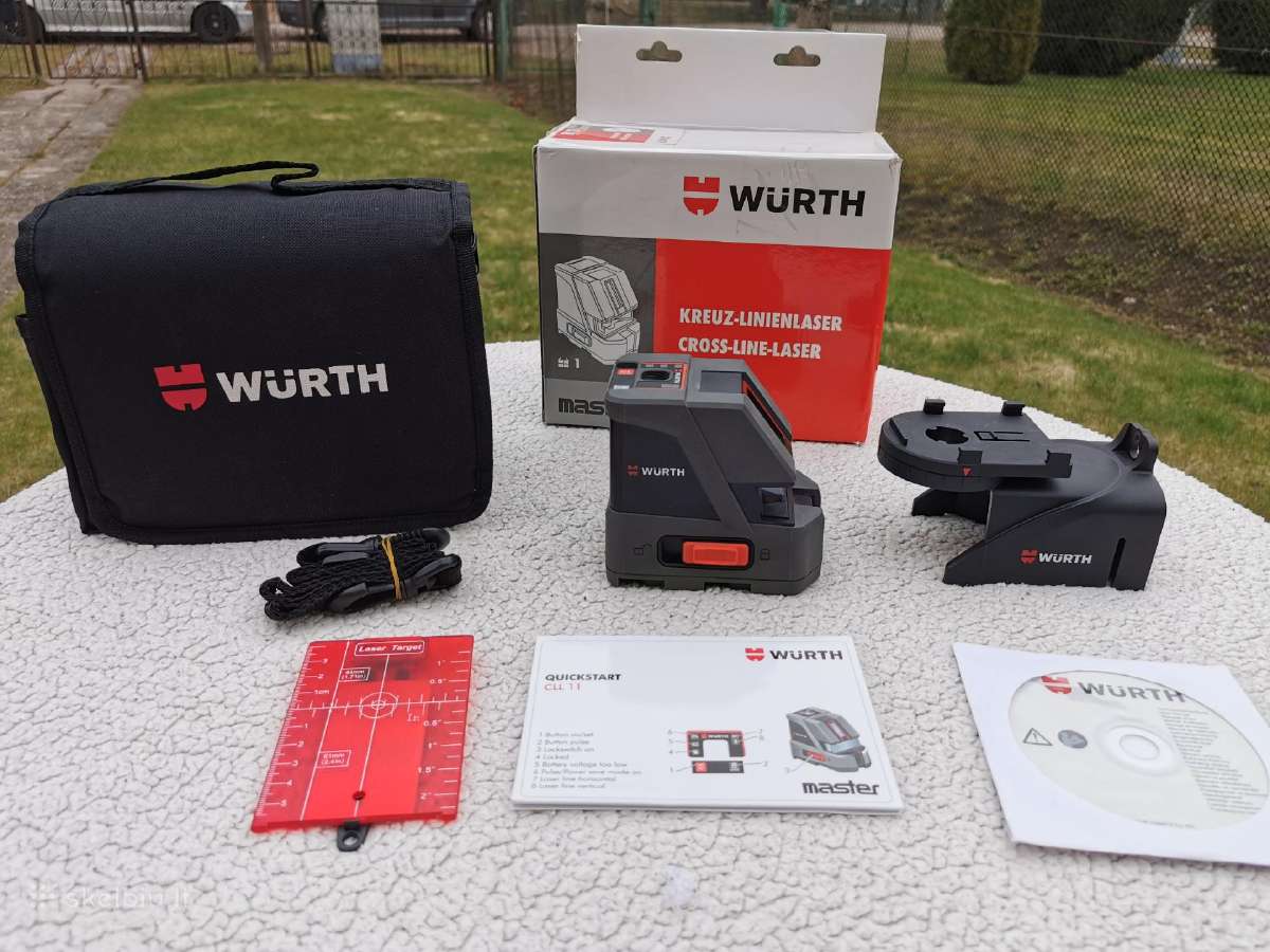 Kryžminis lazeris Wurth Cll11