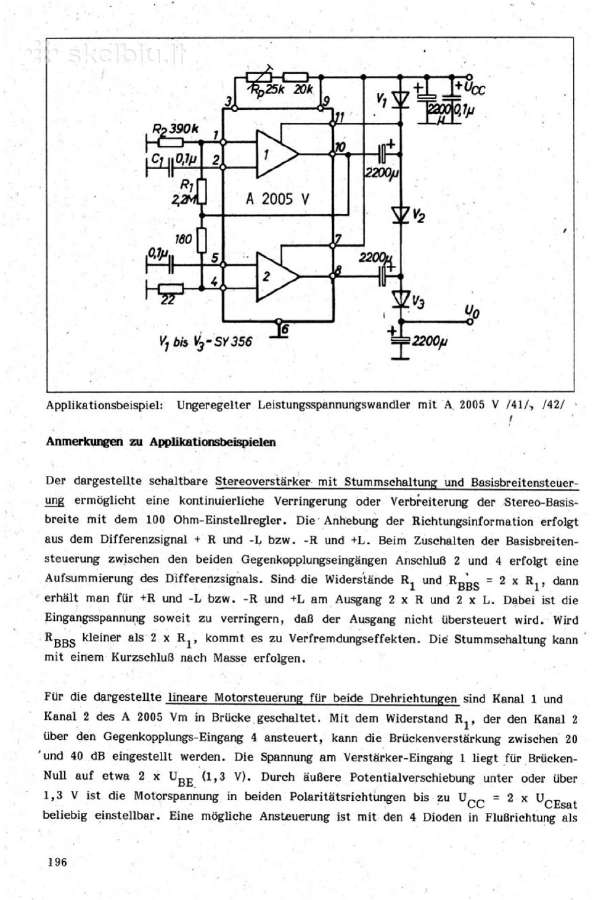 Stereo stiprintuvas 20 W - mikroschemos - nuotraukos Nr. 8