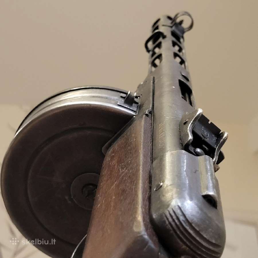 Deaktyvuotas Ppsh-41 su Eu pazyma 1944m - nuotraukos Nr. 21