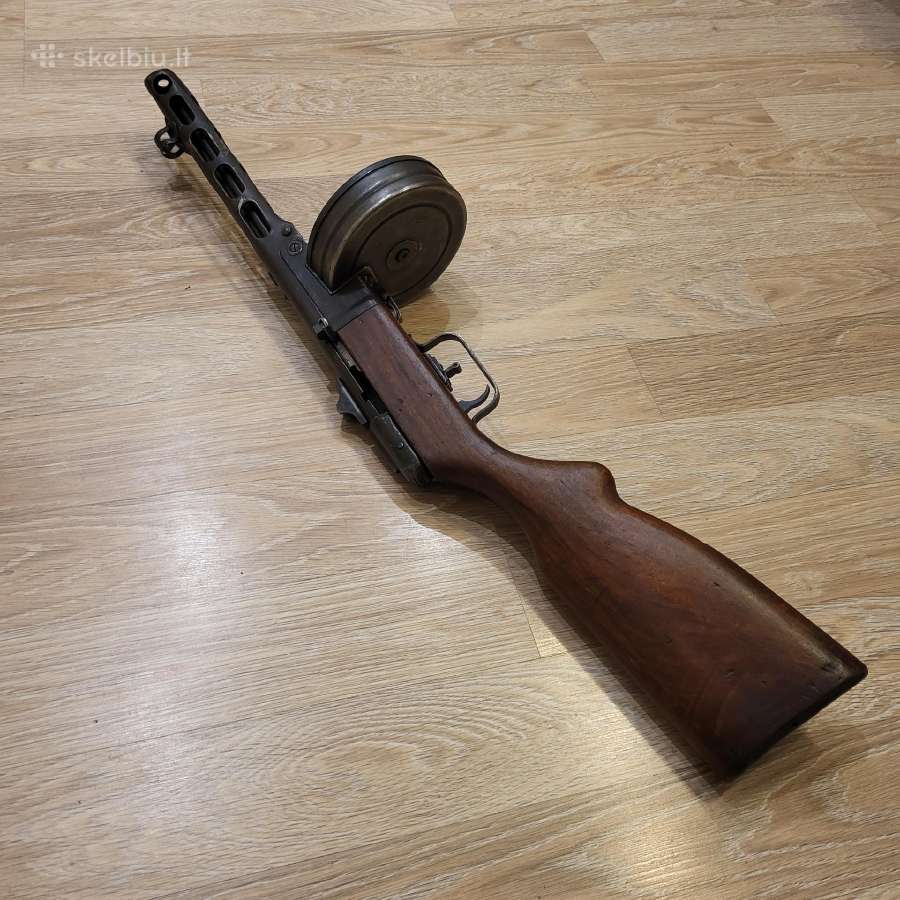 Deaktyvuotas Ppsh-41 su Eu pazyma 1944m - nuotraukos Nr. 24