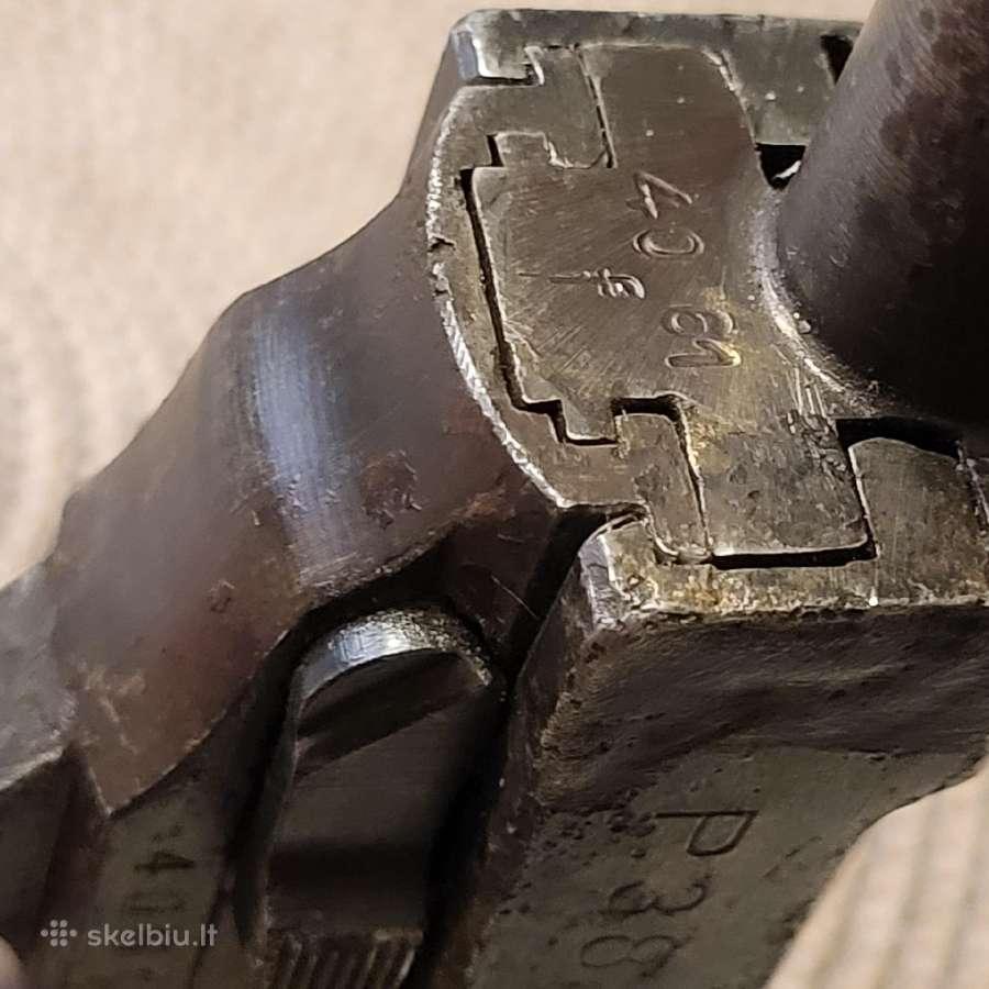 Deaktyvuotas Walher P-38 1942 m su Eu pazyma - nuotraukos Nr. 2
