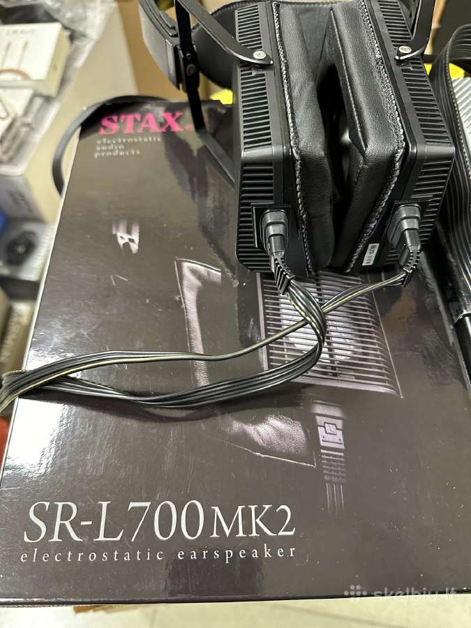 Stax Sr-l700mk2 ausines,portable energizer SRM D10 - nuotraukos Nr. 7