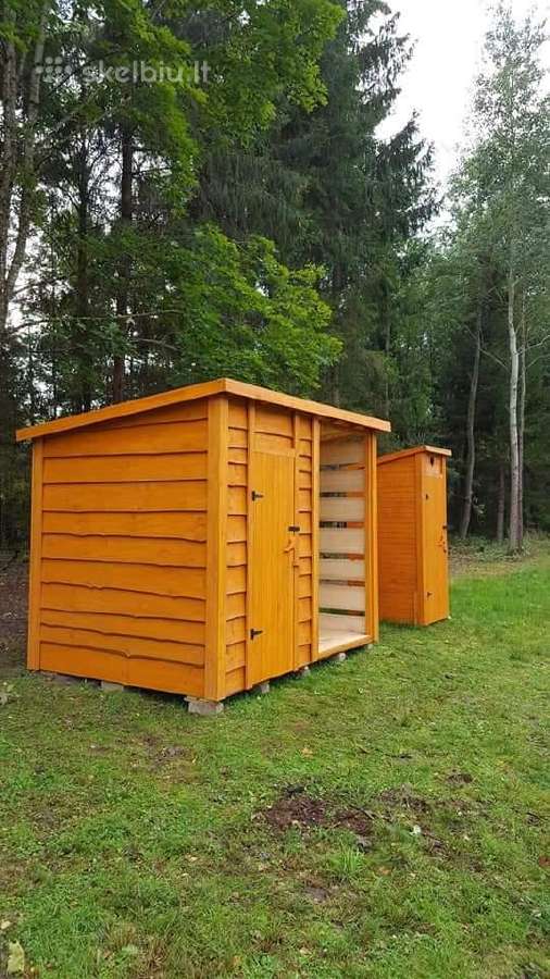 Malkinės, sandėliukai,lauko WC.