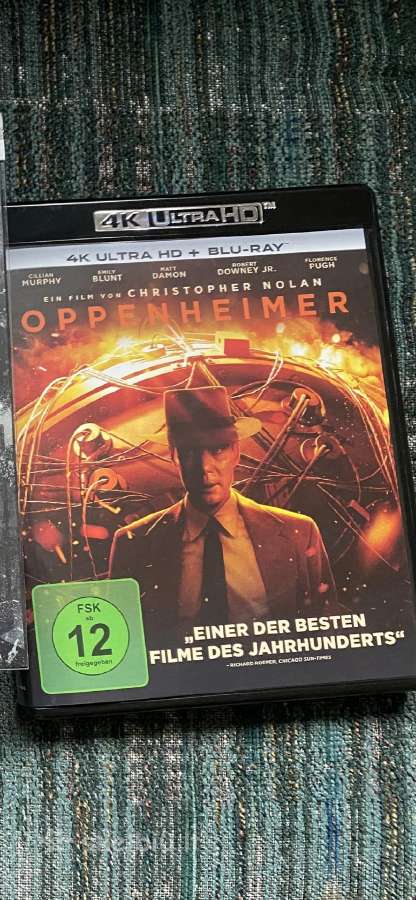 Hacksaw Ridge, Oppenheimer Bluray Ultrahd 4k - nuotraukos Nr. 2