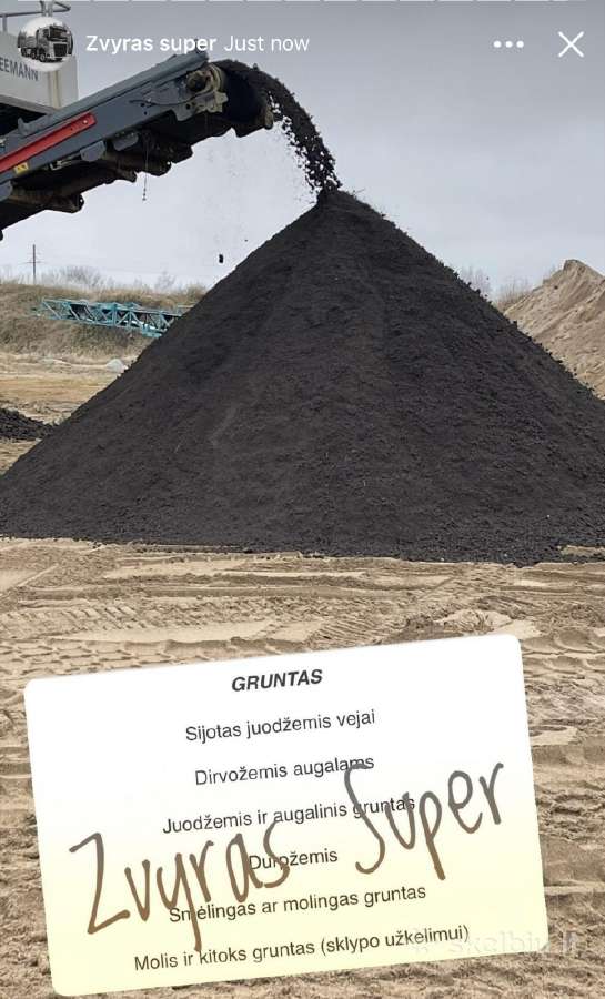 Skalda. Kelinis žvyras. Smėlis. Pagrindams - nuotraukos Nr. 26