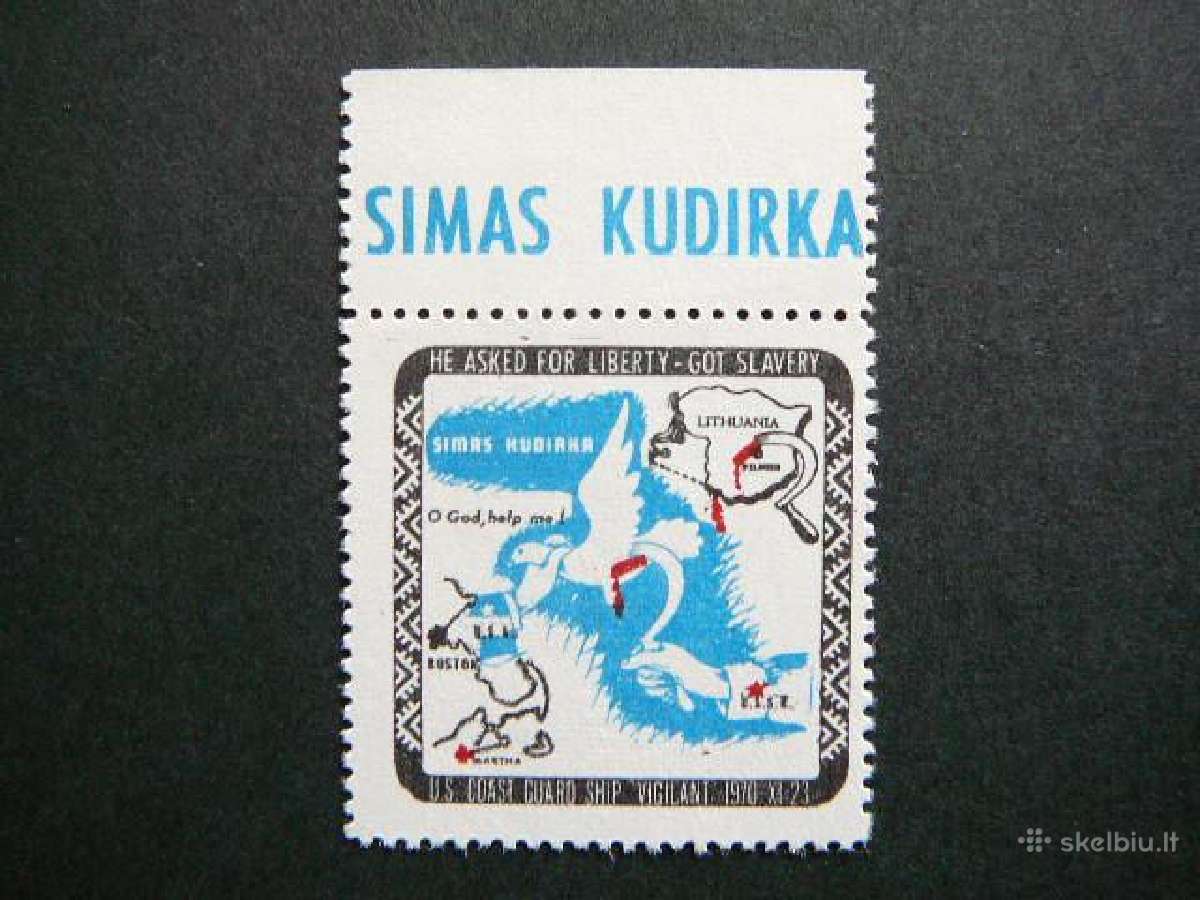 Lietuva - JAV Simas Kudirka svarus ltv30