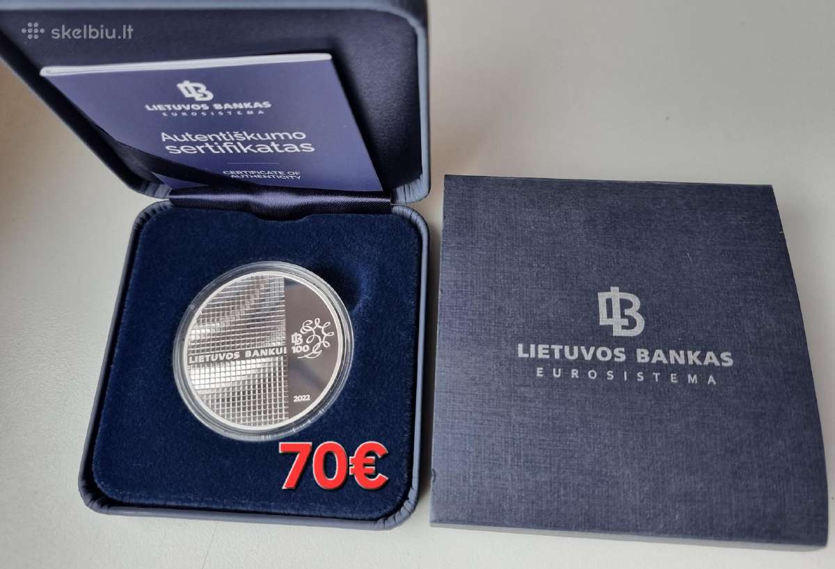 Lietuvos banko monetos - nuotraukos Nr. 3