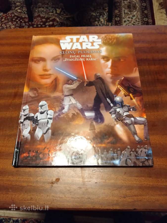 Klonu karai star wars knyga