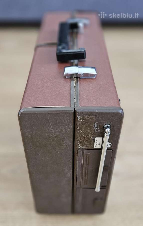 Sanyo G-2312 vintažinis nešiojamas fonografas - nuotraukos Nr. 15