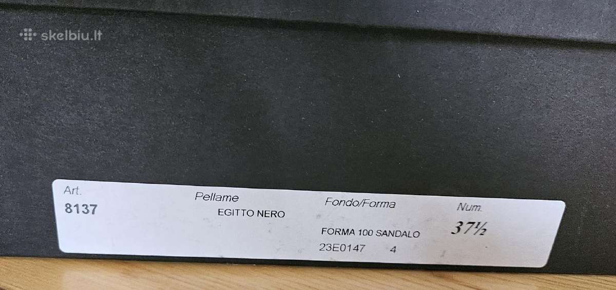 Naujos Fru.IT basutės 37,5 dydžio - nuotraukos Nr. 7