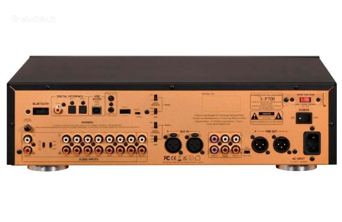Advance Paris A10 Classic Integrated Amplifier - nuotraukos Nr. 2